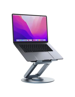 mBeat 360 Degrees Rotating Laptop Telescopic Height Adjustment Stand Space Grey