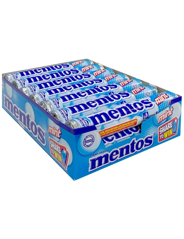 14PK Mentos Roll Pack - Mint, hi-res image number null