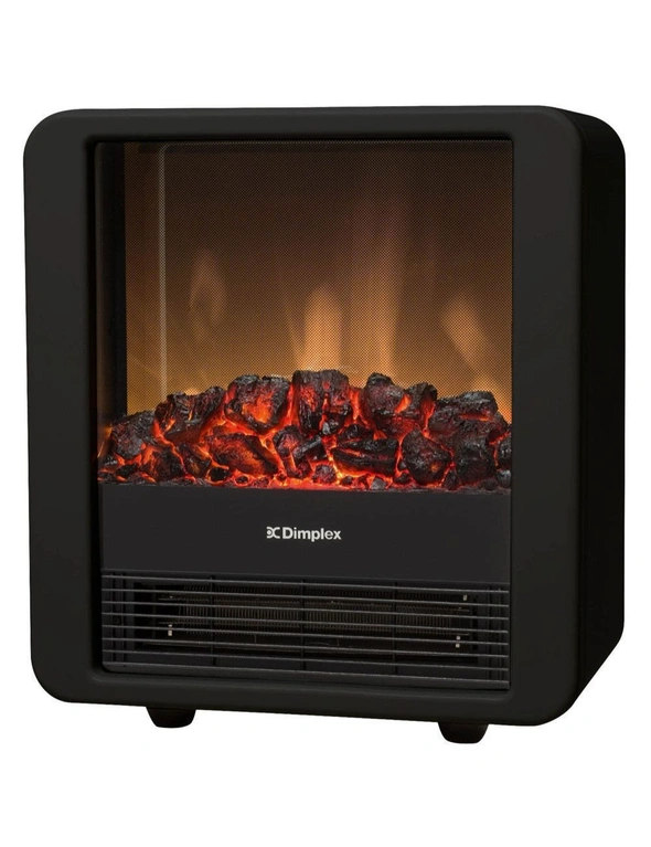 Dimplex Minicube B Electric Fireplace Heater with Flame and Smoke Effect, hi-res image number null