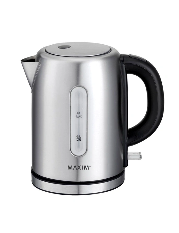 Maxim Kitchen Pro 1L Stainless Steel Kettle, hi-res image number null