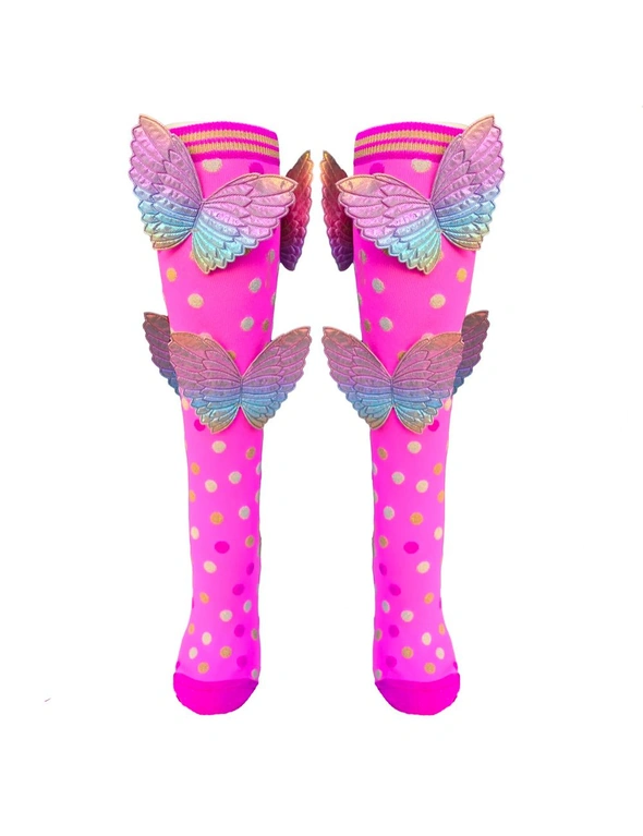 Madmia Butterfly Kids & Adults Knee High Socks, hi-res image number null