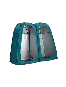 Oztrail Pop up 210cm Double Ensuite Shower Dressing Toilet Outdoor Camping Tent