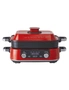 Morphy Richards 1600W Digital N-Stick Multifunction Electric Cooker Pot/Pan Red, hi-res