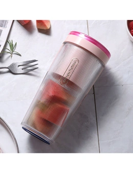 Morphy Richards 300ml Wireless Personal Blender Food/Drink Fruit/Smoothie Pink