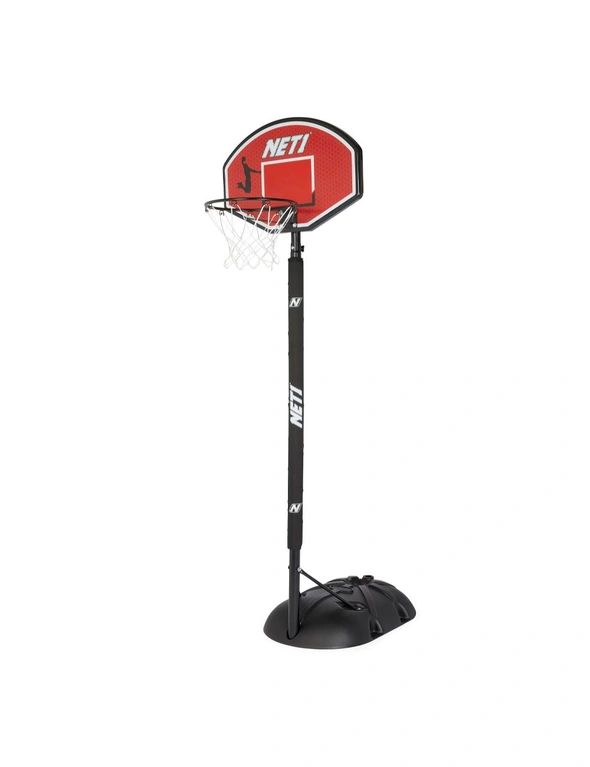 NET1 Xplode Basketball Outdoor Training Hoop Stand System 2.6m w/Backboard, hi-res image number null
