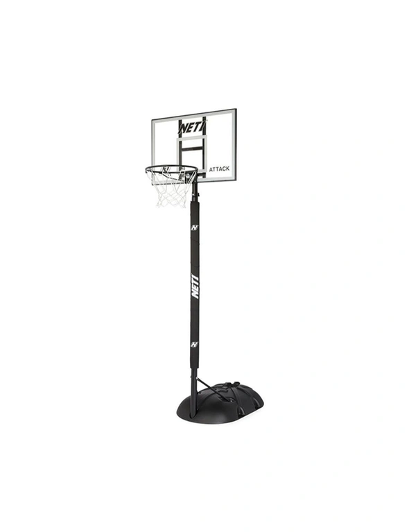 Attack Portable Basketball Stand 2.6m System W/ Blackboard Sports Training Game, hi-res image number null