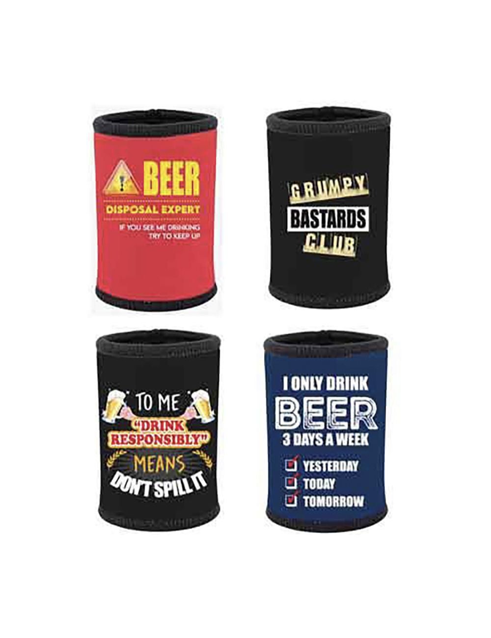 Novelty stubby shops holders