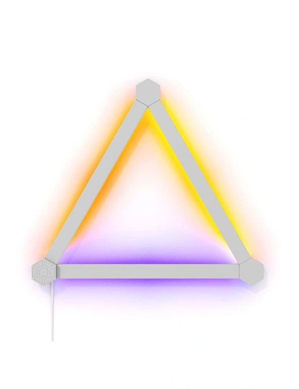 Nanoleaf 3 Lines Expansion Kit/Pack Smart LED Light Bars Home Wall Lighting Set, hi-res image number null