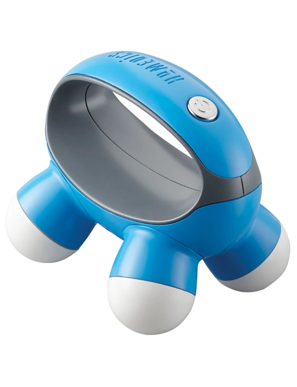 Homedics Quad Portable Vibration Massager - Blue, hi-res image number null