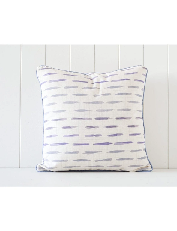 Rayell Indoor Square Cushion Line Pattern Print Home/Lounge Decor Purple 45x45cm, hi-res image number null