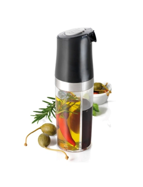 Maxim Ovp Oil and Vinegar 2 In 1 Pourer - Plastic Bottle - Dual Container Salad, hi-res image number null