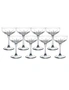 2x 4pc Pasabahce Timeless 255ml Coupe Drinking Glasses Cocktail Champagne Saucer, hi-res