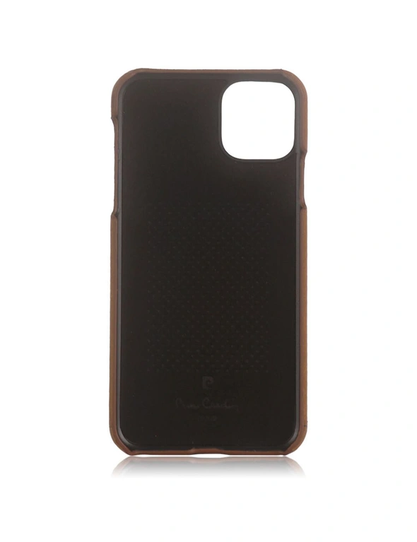 Pierre Cardin Leather Case for iPhone 11 ProDark Brown, hi-res image number null