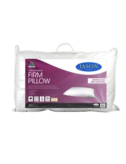 Jason Dream Night Firm Pillow Low Allergenic Sleeping Head Neck Support/Resting