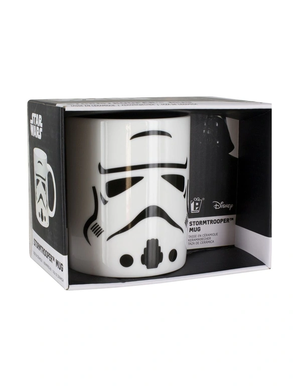 Paladone 300ml Star Wars Stormtrooper Ceramic Mug Gift Coffee/Tea Drinking Cup, hi-res image number null
