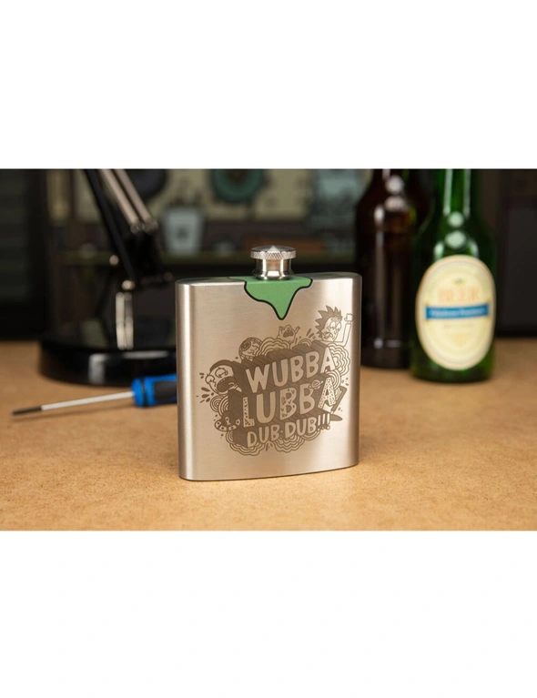Rick And Morty Metal Decorative Novelty Teen/Adults Rick's Drinking Hip Flask, hi-res image number null