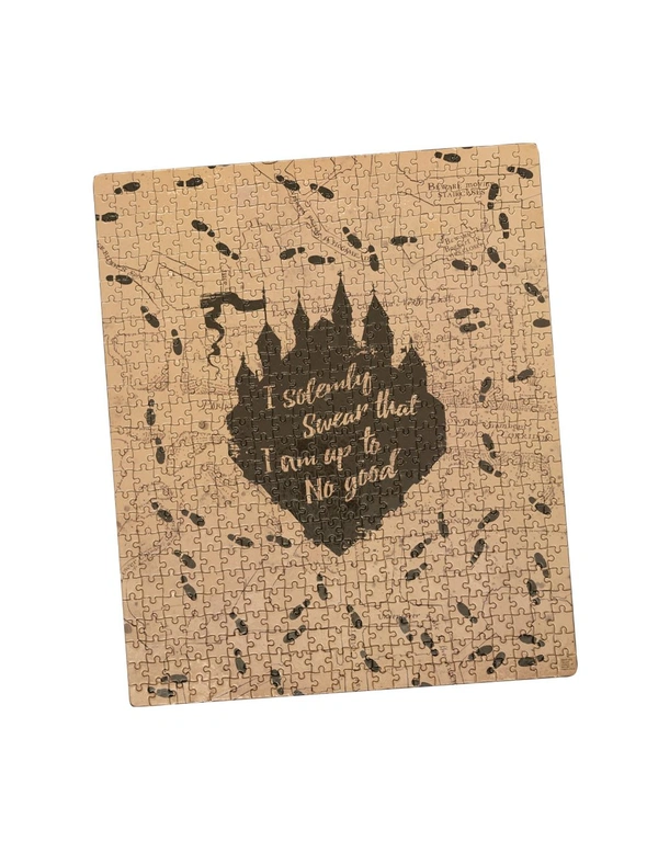 550pc Harry Potter Wizarding World The Marauders Map Jigsaw Puzzle w/ Tin 8y+, hi-res image number null