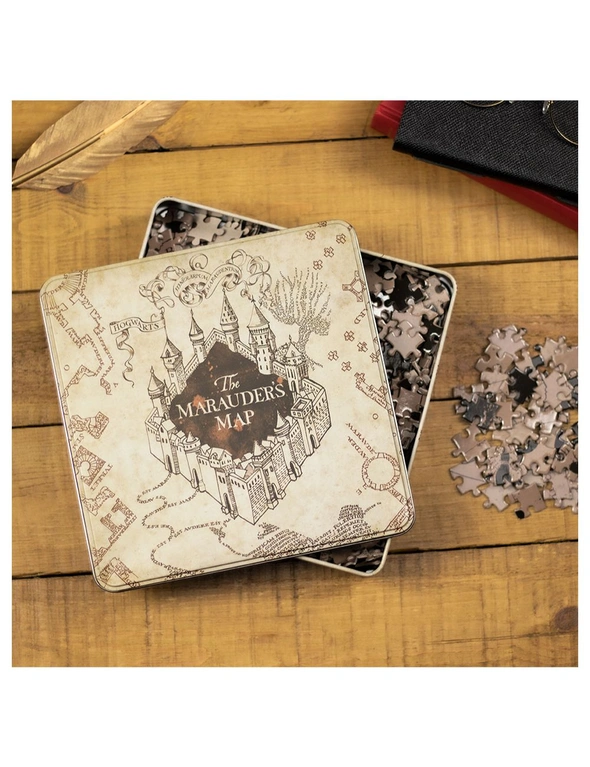 550pc Harry Potter Wizarding World The Marauders Map Jigsaw Puzzle w/ Tin 8y+, hi-res image number null