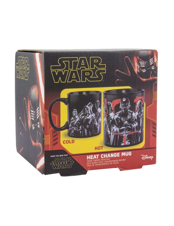 Paladone 300ml Star Wars Ep9 Heat Change Mug Gift Coffee/Chocolate Drinking Cup, hi-res image number null