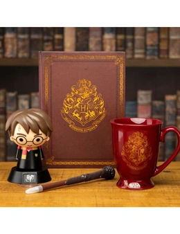 Harry Potter Wizarding World Hogwarts Lamp/Mug/Journal/Wand Pen Gift Set 8y+