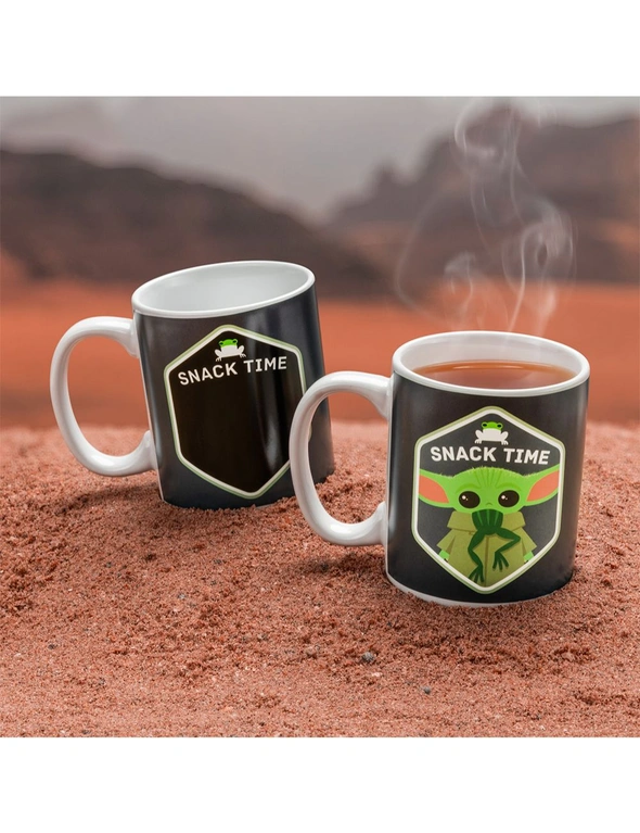 Paladone 300ml The Mandalorian The Child Heat Change Mug Tea/Coffee Drinking Cup, hi-res image number null