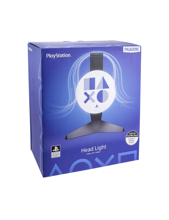 Paladone 23x19cm Playstation Head Light Gaming Headphone Accessory Stand/Holder, hi-res image number null