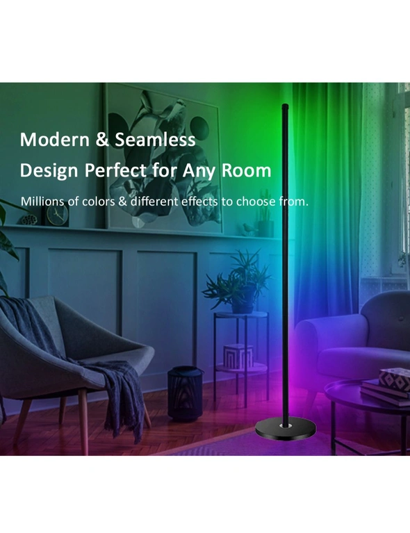 Sansai Smart RGB/White Corner LED Light/Lamp 1.56m Home Decor/Lighting, hi-res image number null