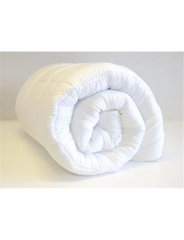 Ardor Microfibre 300GSM King Bed Quilt Cover Roll Packed Home Bedding White
