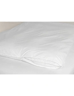 Jason Commercial King Bed Micro Fresh Quilt/Doona Protector 240x210cm 90GSM