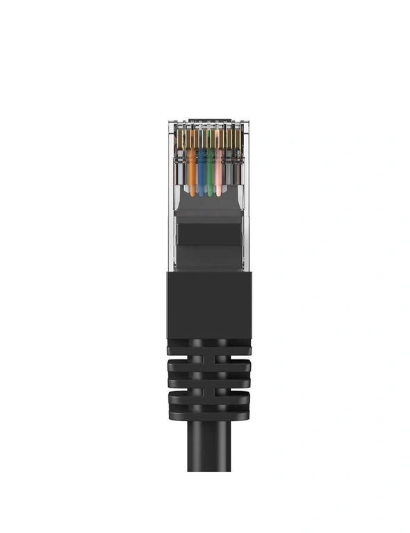 Cruxtec 0.5M Cat6 Network Cable - Black, hi-res image number null