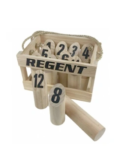 Regent Wooden Number Toss Kubb Game