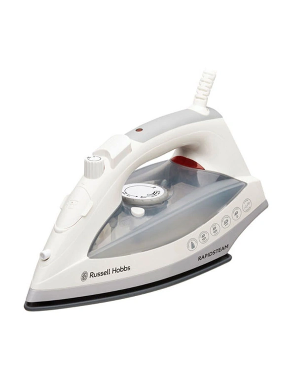 Russell Hobbs RHC902 Clothing/Garment Rapid Steam Shot Ironing Ceramic WHT 2400W, hi-res image number null