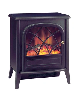 Dimplex Ritz-C Electric Fireplace Heater with Flame and Smoke Effect
