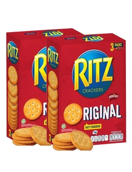 2x 3PK 300g Ritz Biscuits Pack