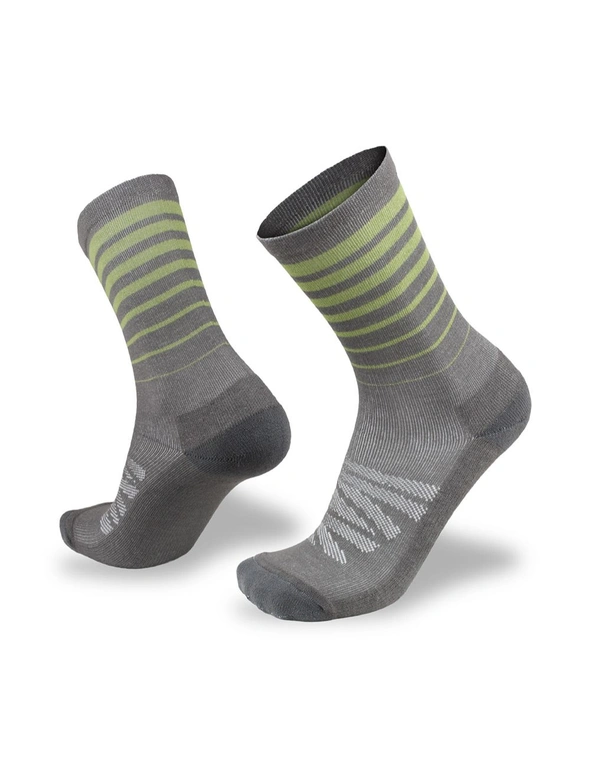 Wilderness Wear Active Multisport Au 7-11 Charcoal Khaki Bamboo Socks, hi-res image number null