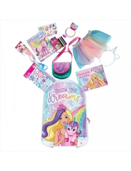 Barbie Dreamtopia Retail Showbag Kids 3y+ w/ Skirt/Hair Extension/Backpack