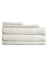5pc Sheraton Luxury Maison Soho Cotton Bath/Face/Hand Towel/Mat Pack/Set Grey, hi-res