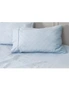 Tontine King Bed Fitted Sheet Set 300TC Australian Cotton Powder Blue, hi-res