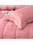 Ddecor Home Paisley Queen Bed Comforter Set 500TC Cotton Jacquard Bedding Rose, hi-res