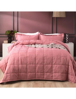 Ddecor Home Paisley King Bed Comforter Set 500TC Cotton Jacquard Bedding Rose
