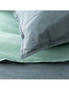 Renee Taylor Essentials Super King Quilt Cover Stone Washed Reversible Mineral, hi-res