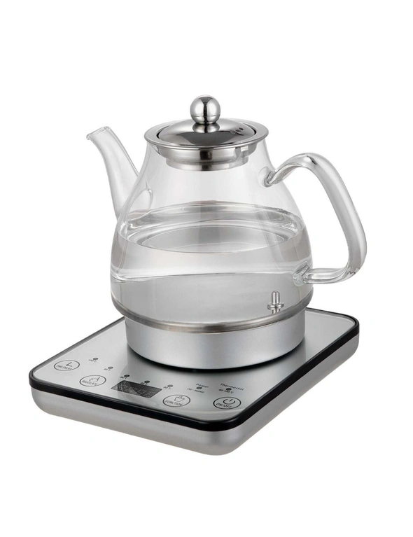Healthy Choice 1.2L Digital Glass Kettle with Tea Infuser, hi-res image number null