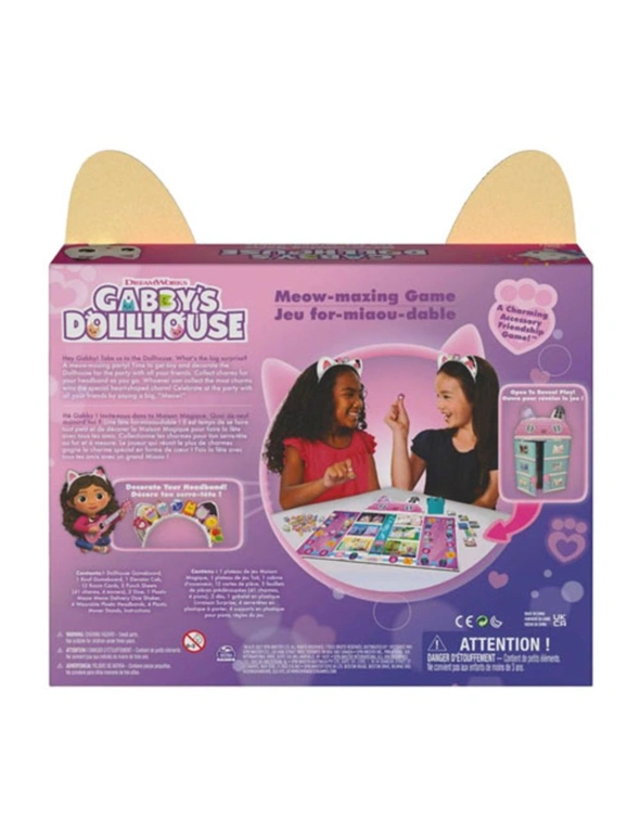 Gabby's Doll House Meowmazing Party Board Game Kids/Children Fun Play Toy 4y+, hi-res image number null