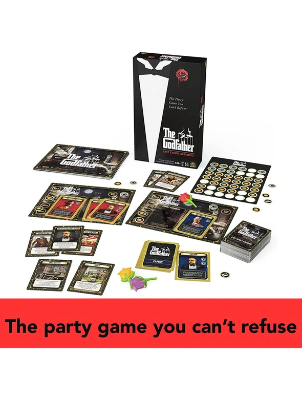 The Godfather Last Family Standing Tabletop Interactive Family Party Game 14y+, hi-res image number null