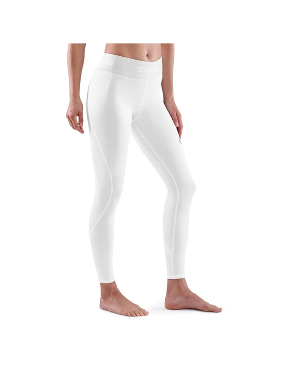 SKINS Compression Series-1 Women's 7/8 Long Tights White S