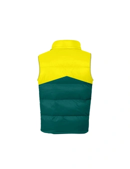 AOC Adults Supporter Padded Vest Green/Gold XXS