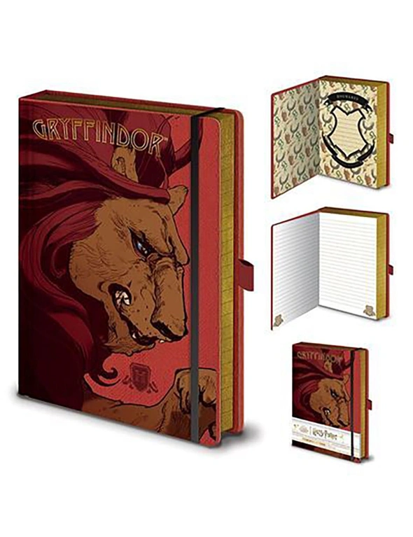 Wizarding World Harry Potter Intricate Houses Gryffindor A5 Premium Notebook, hi-res image number null