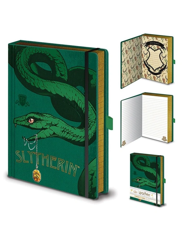 Wizarding World Harry Potter Intricate Houses Slytherin A5 Premium Notebook, hi-res image number null