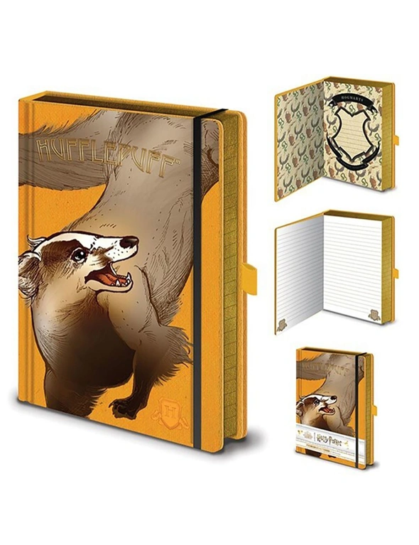 Wizarding World Harry Potter Intricate Houses Hufflepuff A5 Premium Notebook, hi-res image number null