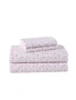 Laura Ashley Paisley King Size Bed Flannelette Sheet Set w/ 2x Pillowcase Rose, hi-res